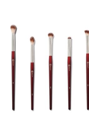 BK Beauty Essentials Brush Set Pro Makeup Brushes 5pc Brand new never used